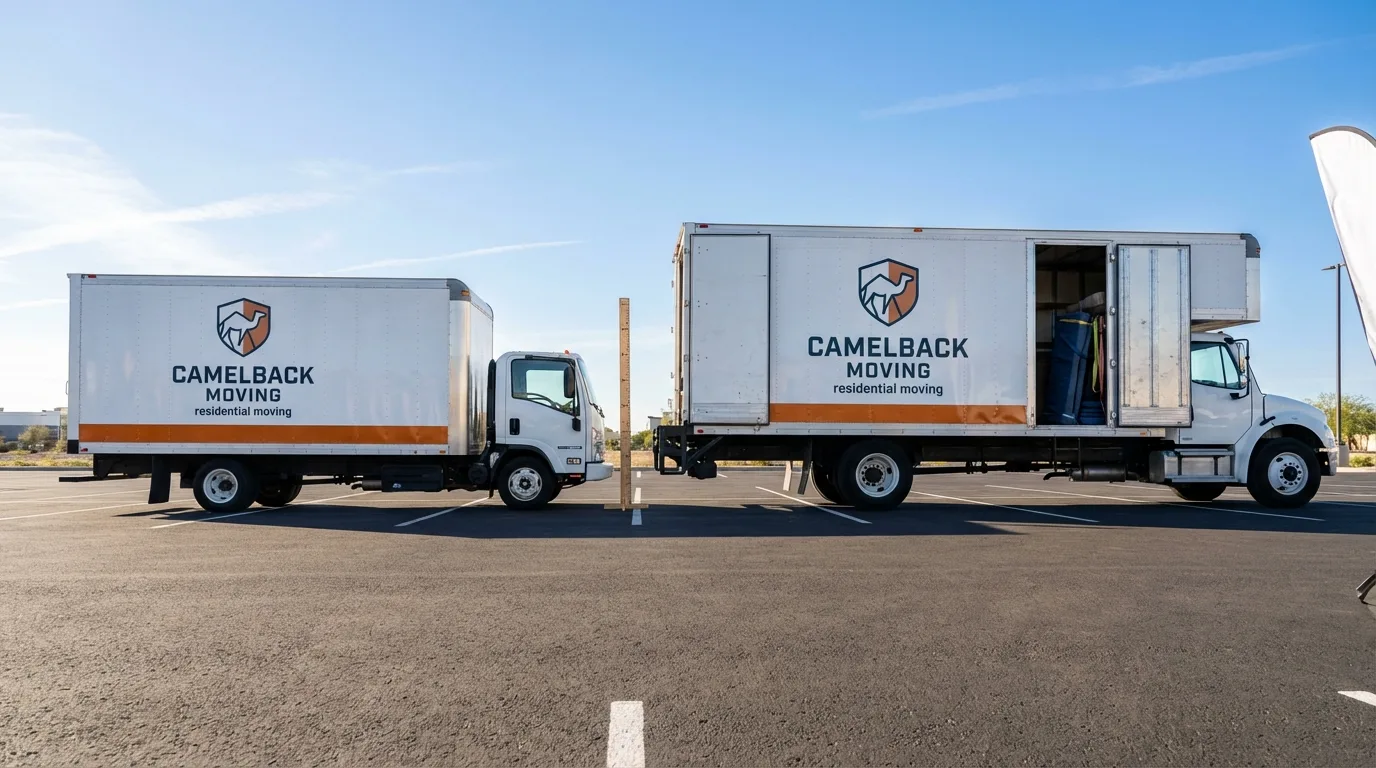 Moving truck size capacity guide in Ellettsville
